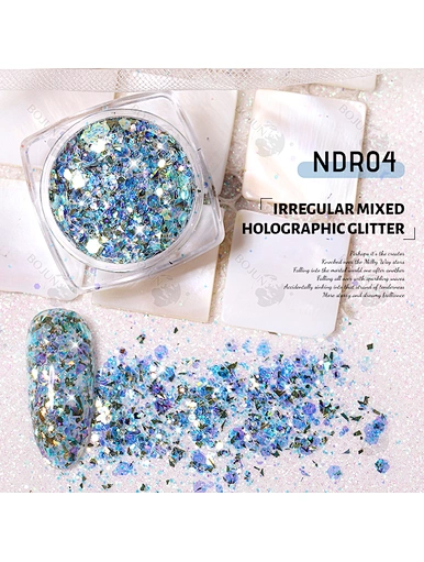 irregular glitter